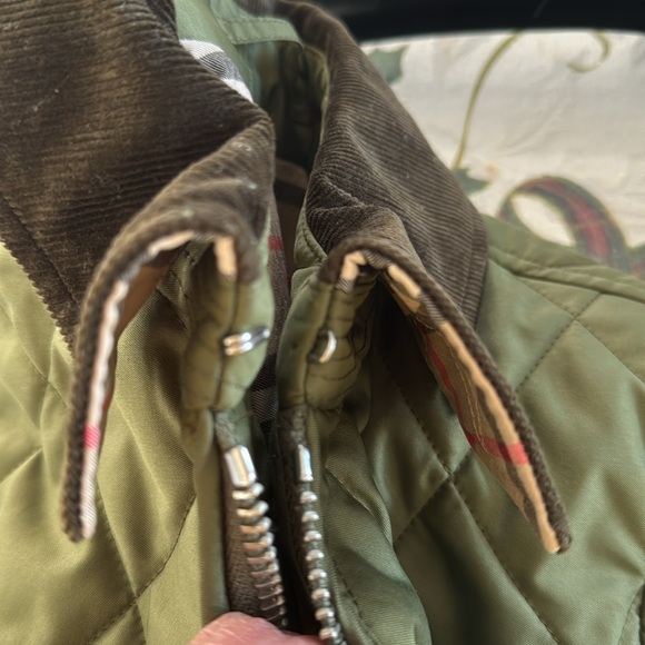 Authentic Burberry Monogram Motif Quilted Riding Coat - Picture 12 of 17